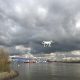Phantom 4 im Hafen