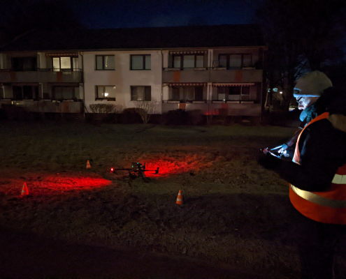 Drohne Infrarot Wärmebilder
