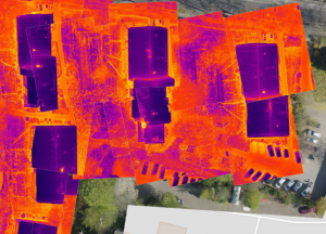 Infrarot Luftbilder Drohne GIS